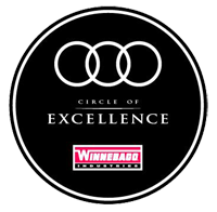 Winnebago Circle of Excellence Award Logo